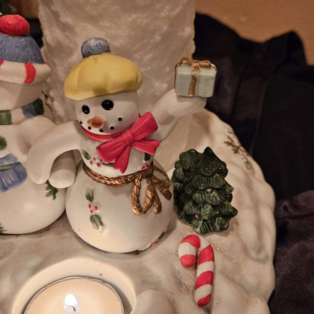 PartyLite Snowball tealight & pillar holder - Picture 8 of 11